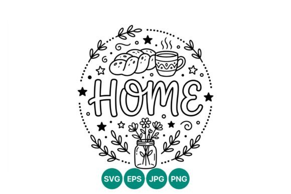 Download Home Bread Cup Flowers Vector - Home Collection