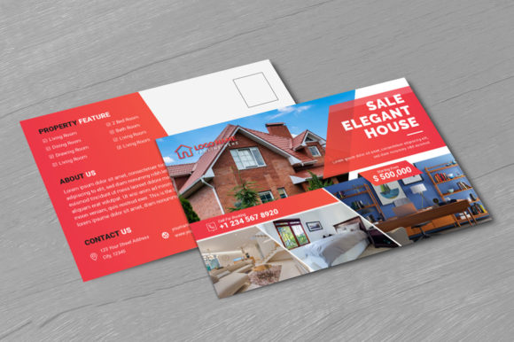Download Real Estate Marketing Postcard Template - Real estate marketing Collection